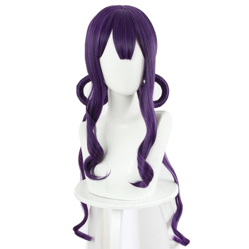 Jibaku Shonen Hanako Kun Akane Aoi Purple Wig Cosplay Wig - CrazeCosplay