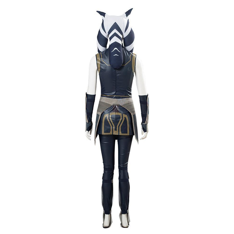 Star Wars Clone Wars Season 7 Ahsoka Tano Women Girls Outfit Halloween Carnival Costume Cosplay Costume - CrazeCosplay