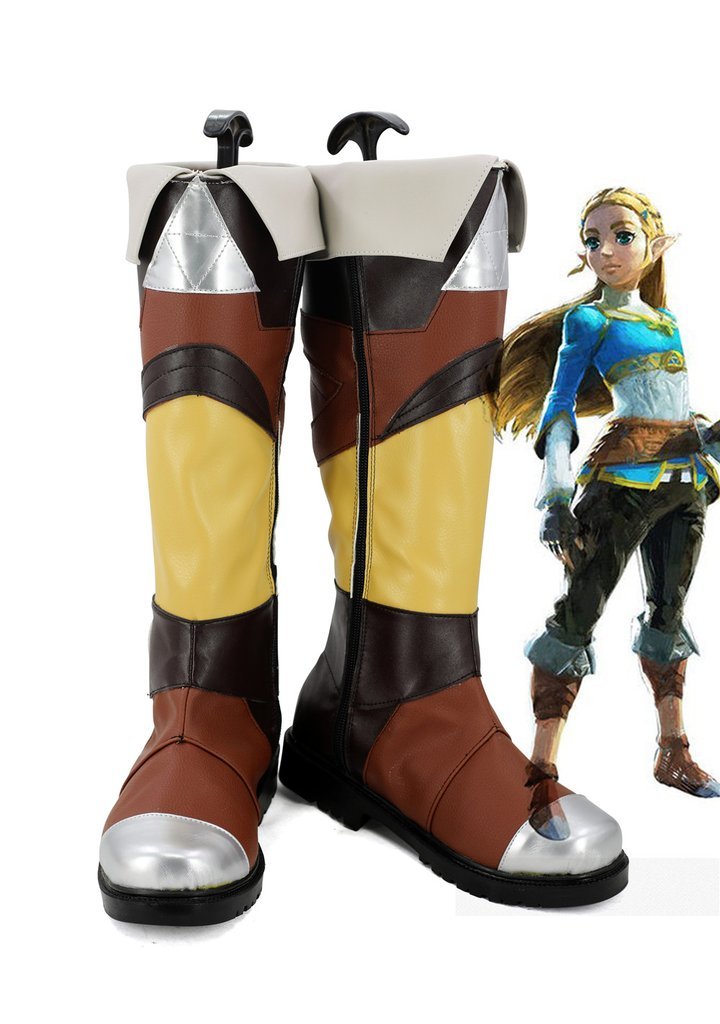 The Legend Of Zelda Breath Of The Wild Zelda Cosplay Shoes Boots - CrazeCosplay