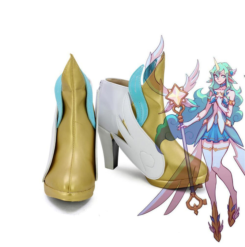 League Of Legends Soraka Star Guardian Cosplay Shoes Boots - CrazeCosplay