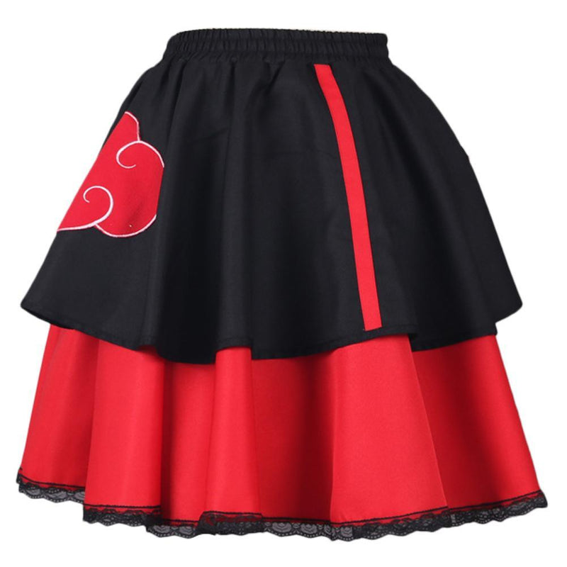 Naruto Akatsuki Lolita Robe Genderbend Cosplay Costume - CrazeCosplay