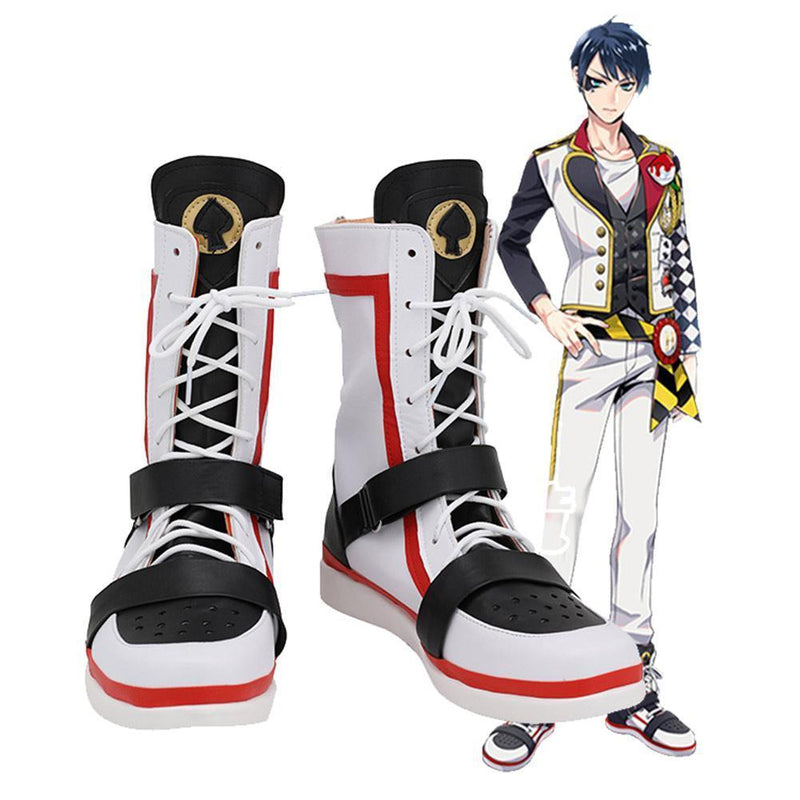 Game Twisted Wonderland Alice In Wonderland Theme Deucc Cosplay Shoes - CrazeCosplay