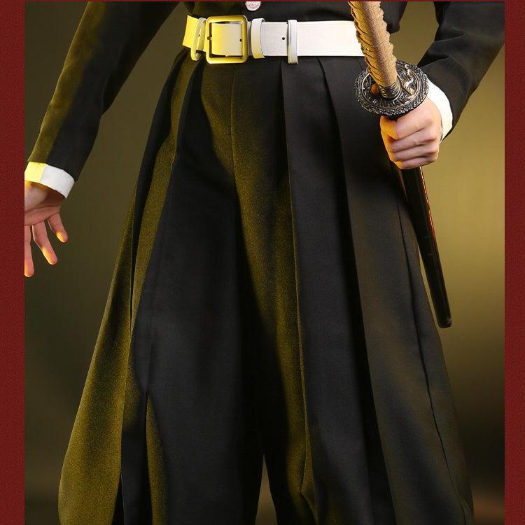 Kimetsu No Yaiba Rengoku Kyoujuro Kyoujurou Outfit Cosplay Costume