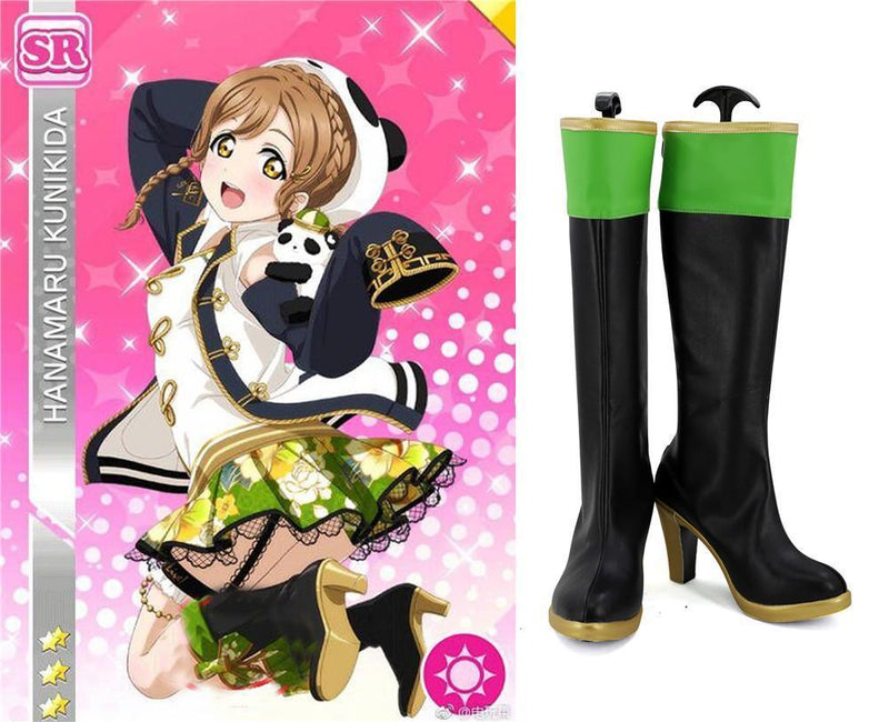 Lovelive Aqours Kunikida Hanamaru Shoes China Dress Ver Sr Cosplay Boots - CrazeCosplay