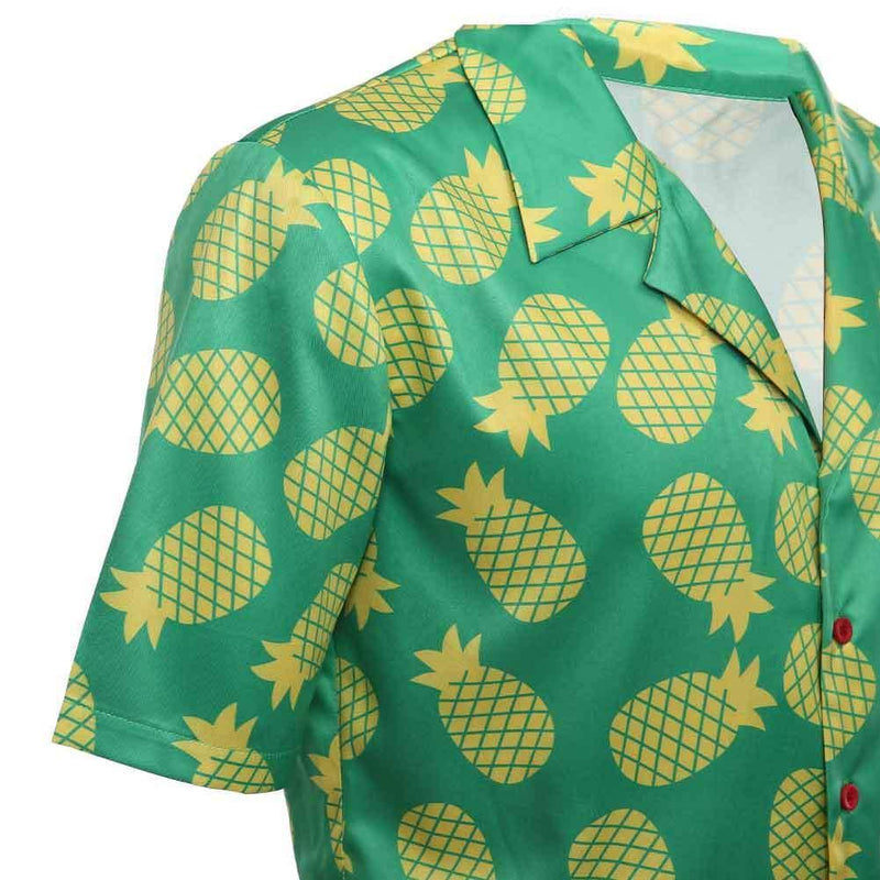 Game Animal Crossing Cosplay Adult T Shirt Bud Cosplay Hawaiian Short Sleeve Shirts Costume Halloween Carnival Costume - CrazeCosplay