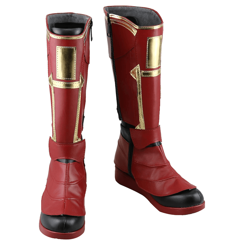 Avengers 4 Endgame Captain Marvel Carol Danvers Cosplay Shoes - CrazeCosplay