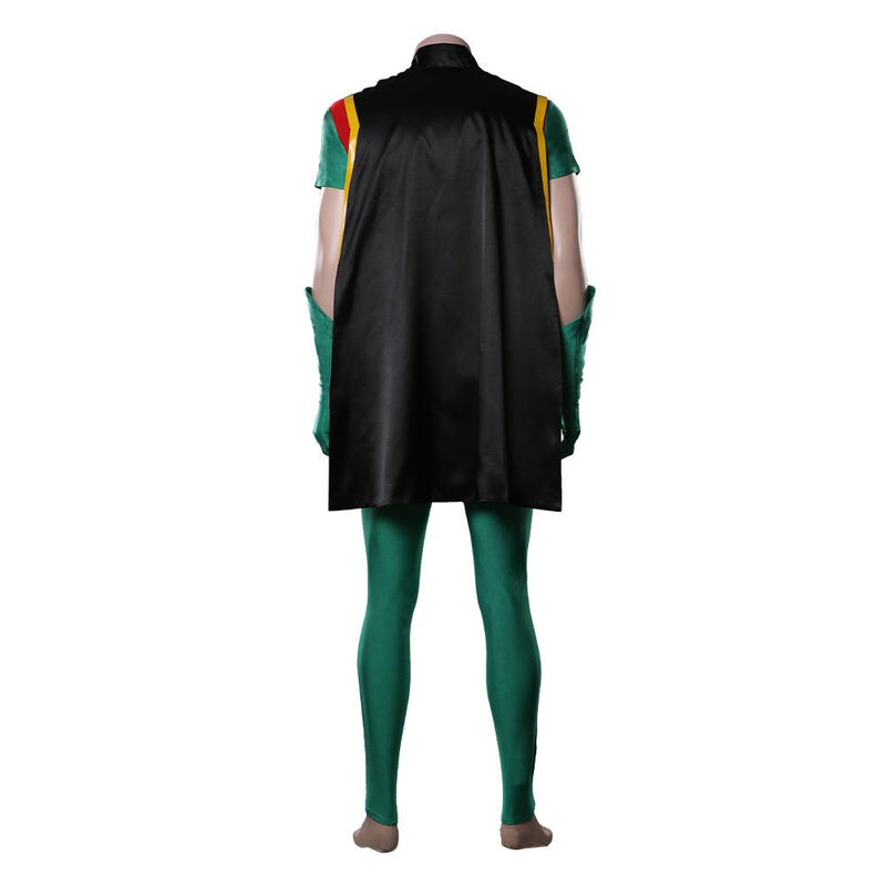 Teen Titans Robin Jumpsuit Outfits Halloween Carnival Costume Cosplay Costume - CrazeCosplay
