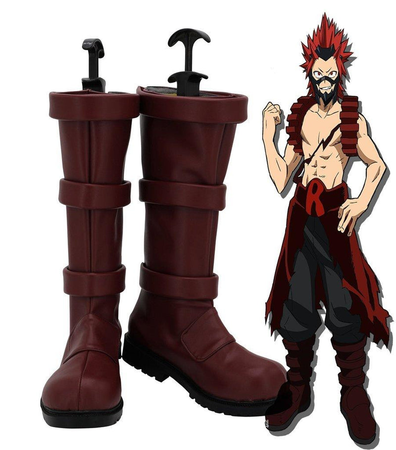 My Hero Academia Boku No Hero Kirishima Eijiro Cosplay Shoes - CrazeCosplay