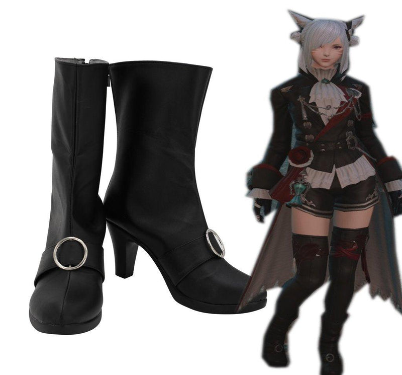 FF Final Fantasy Black Mage The Plague Cosplay Shoes - CrazeCosplay