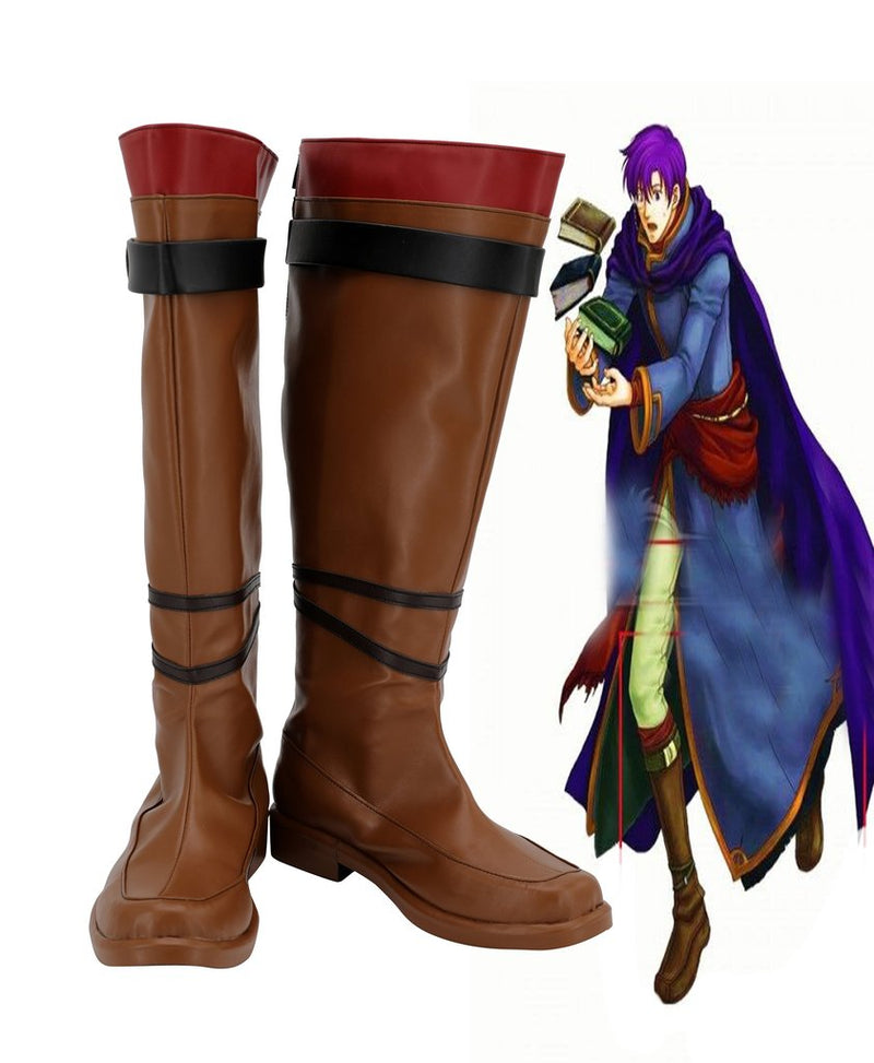 Fire Emblem Fire Sword Canas Cosplay Shoes - CrazeCosplay