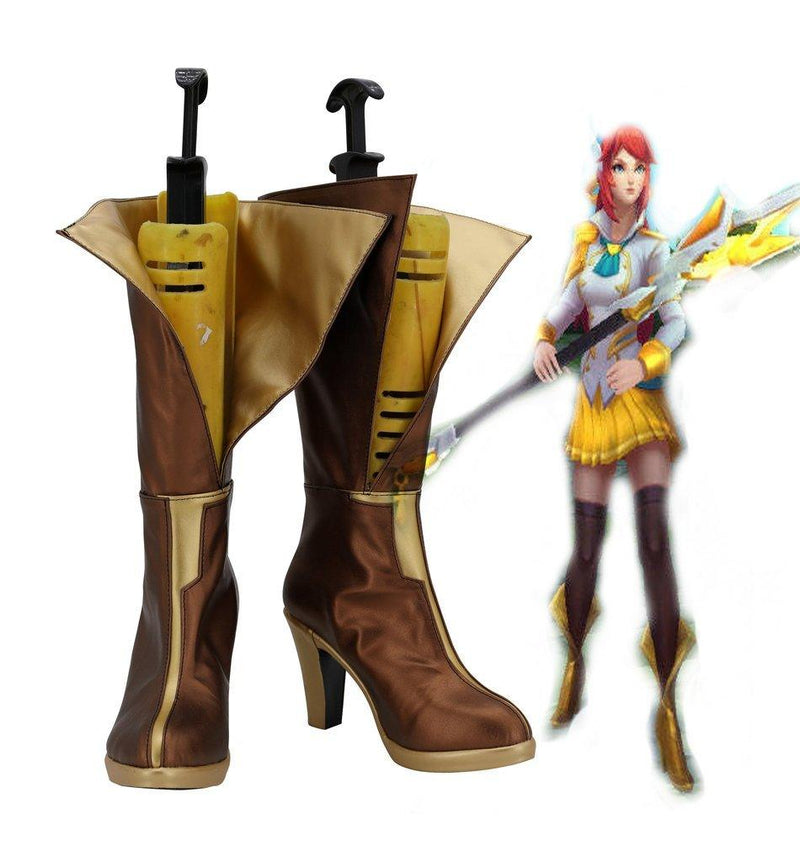 League Of Legends Prestige Lux Cosplay Shoes - CrazeCosplay