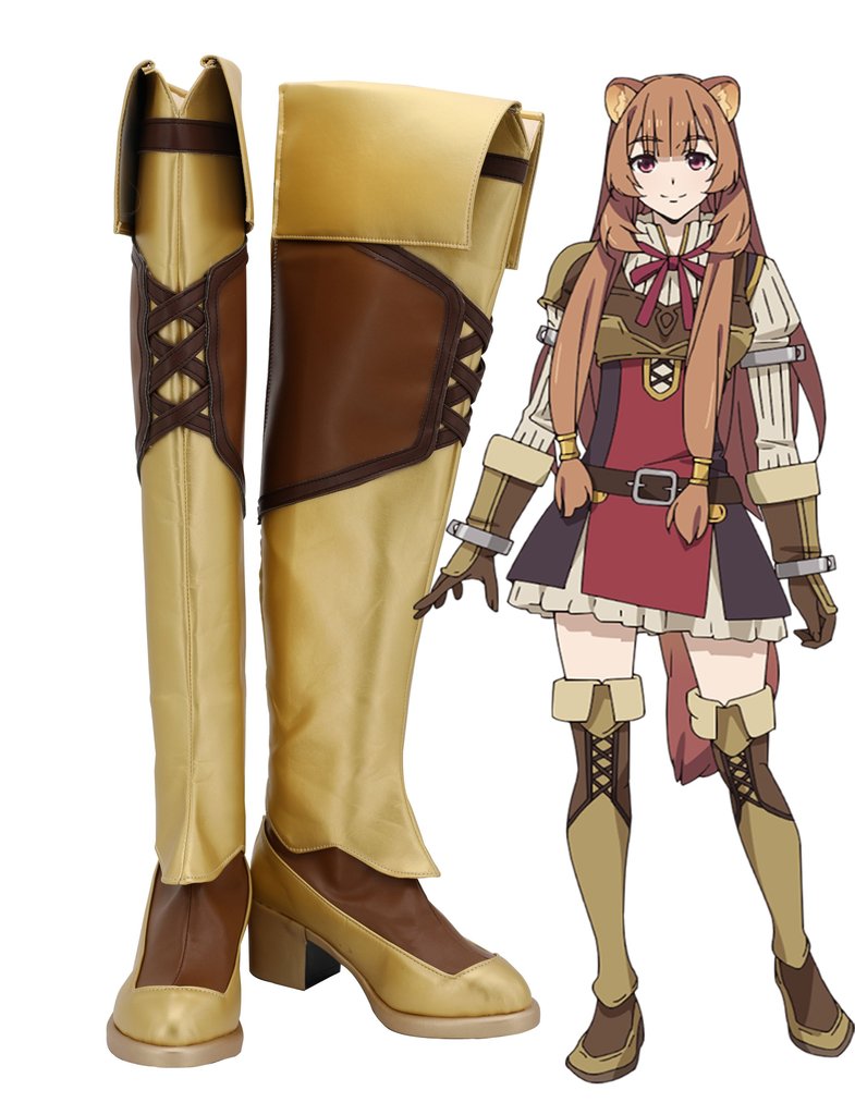 the rising of the shield hero raphtalia cospaly shoes - CrazeCosplay