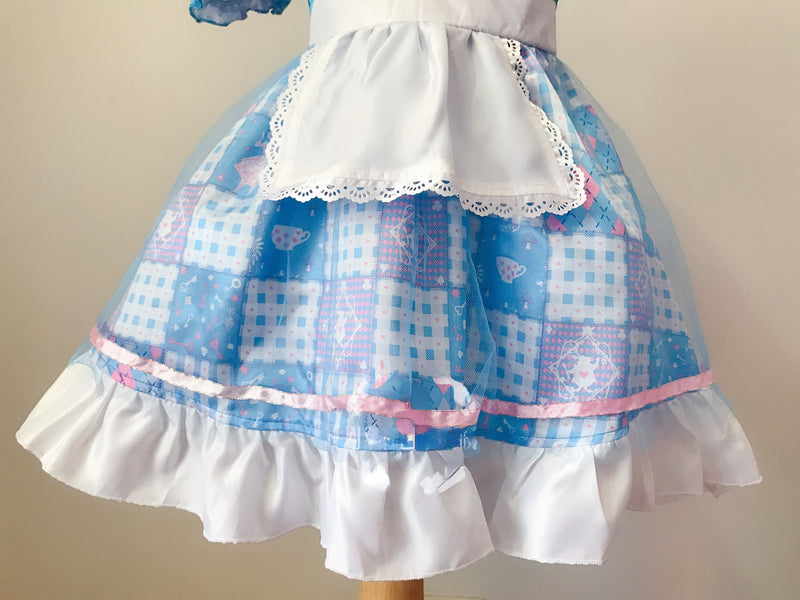 Girls Alice and Wonderland Lolita Dress book day costume for Halloween Cosplay - CrazeCosplay