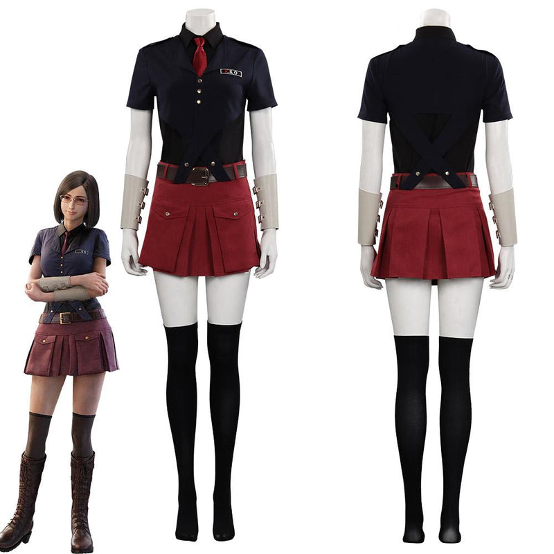 Final Fantasy VII Remake Intergrade Nayo Skirt Outfits Halloween Carnival Suit Cosplay Costume - CrazeCosplay