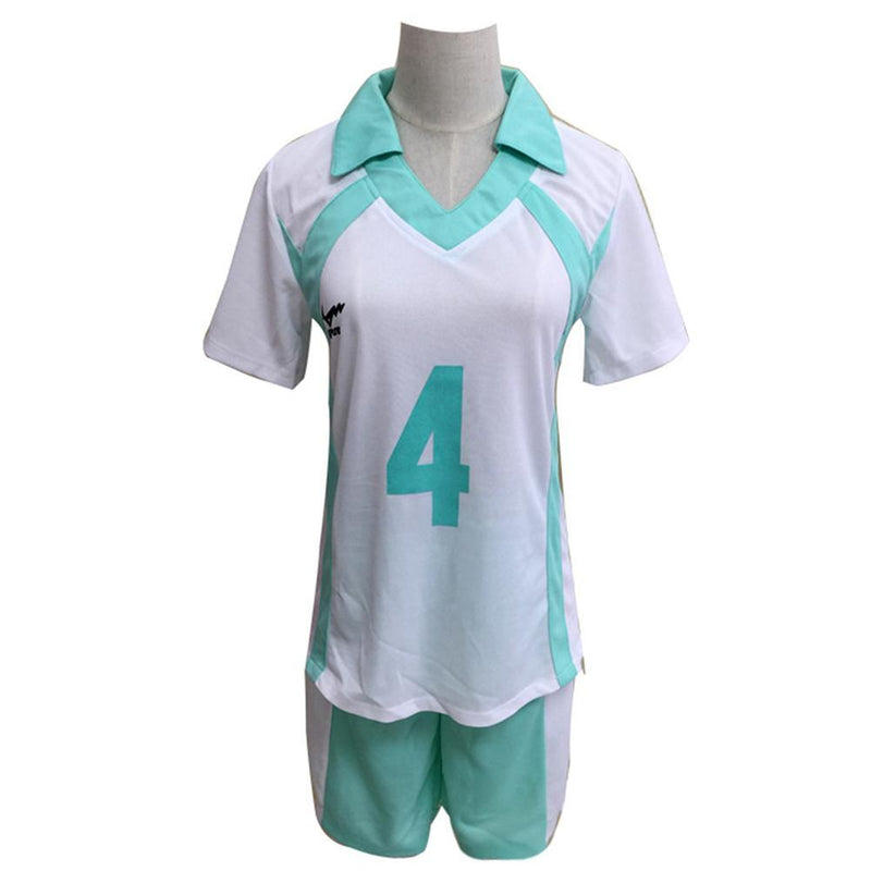 Haikyuu Iwaizumi Hajime Aoba Johsai High School Jersey No 4 Cosplay Costume - CrazeCosplay