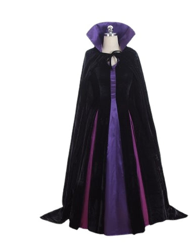 Sleeping Beauty Maleficent Woman Costume Maleficent Purple Cosplay Dress