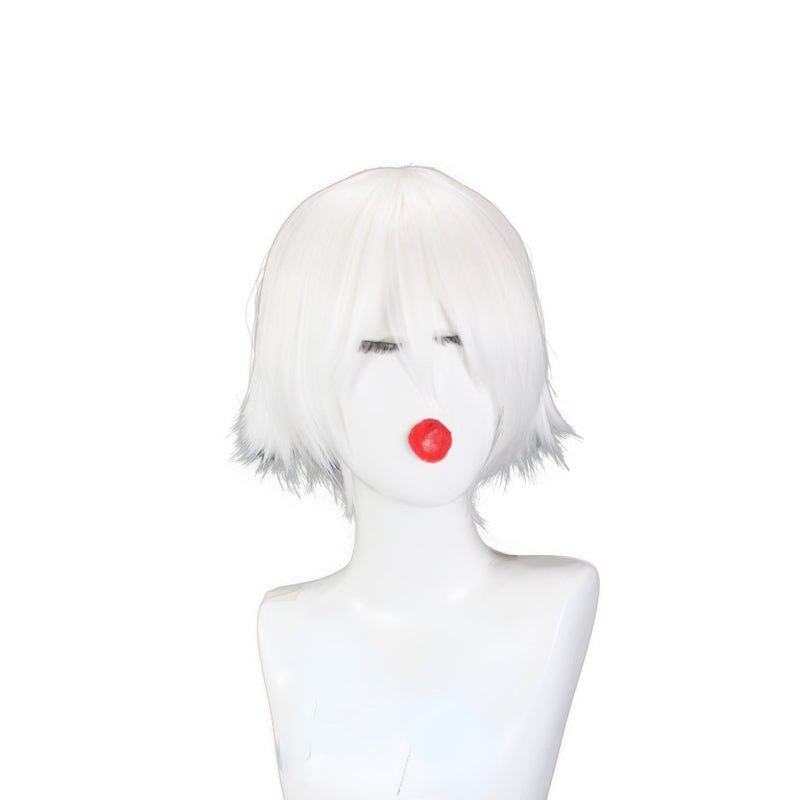 Devil May Cry Nero White Short Cosplay Wig