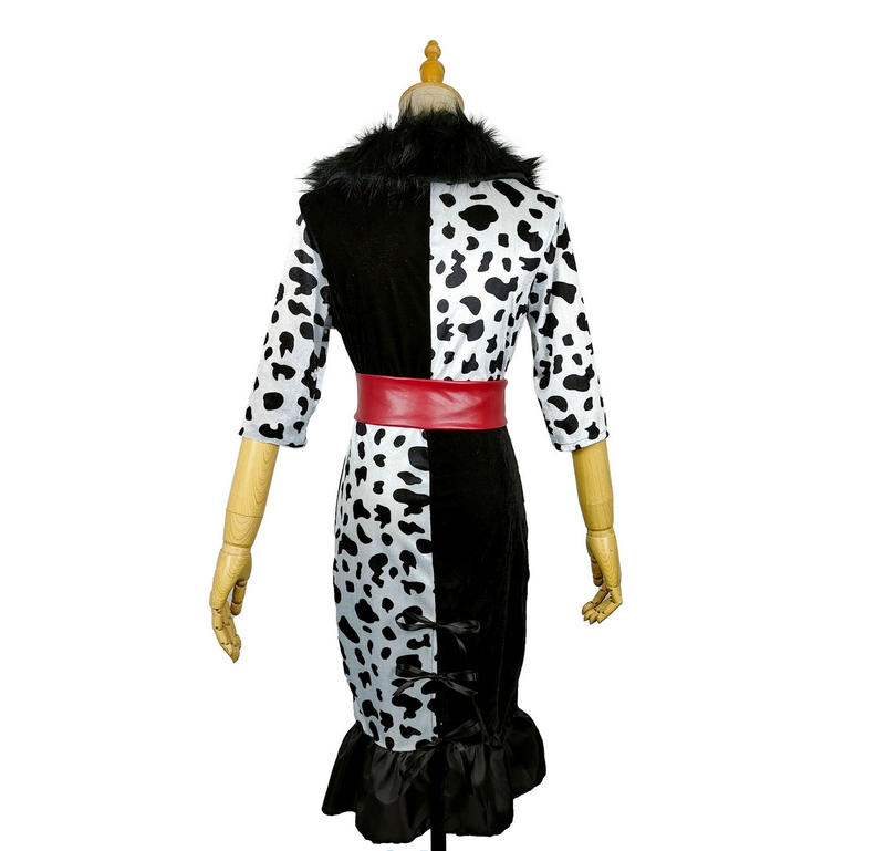 Cruella costumes 2021 movie cosplay Dress Halloween costumes cruella deville outfits 2021 - CrazeCosplay