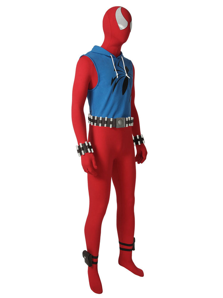 Scarlet Spiderman Ben Reilly Suit PS4 Costume for Cosplay - CrazeCosplay