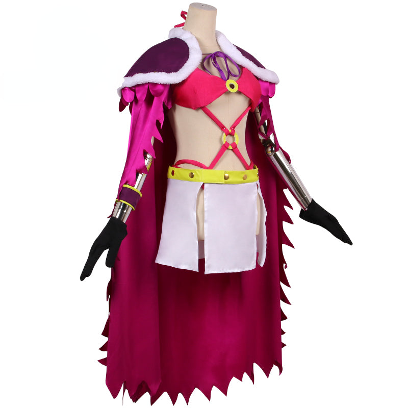 One Piece Nami The Island of Ghosts Halloween Costume Cosplay Pink Swimsuit