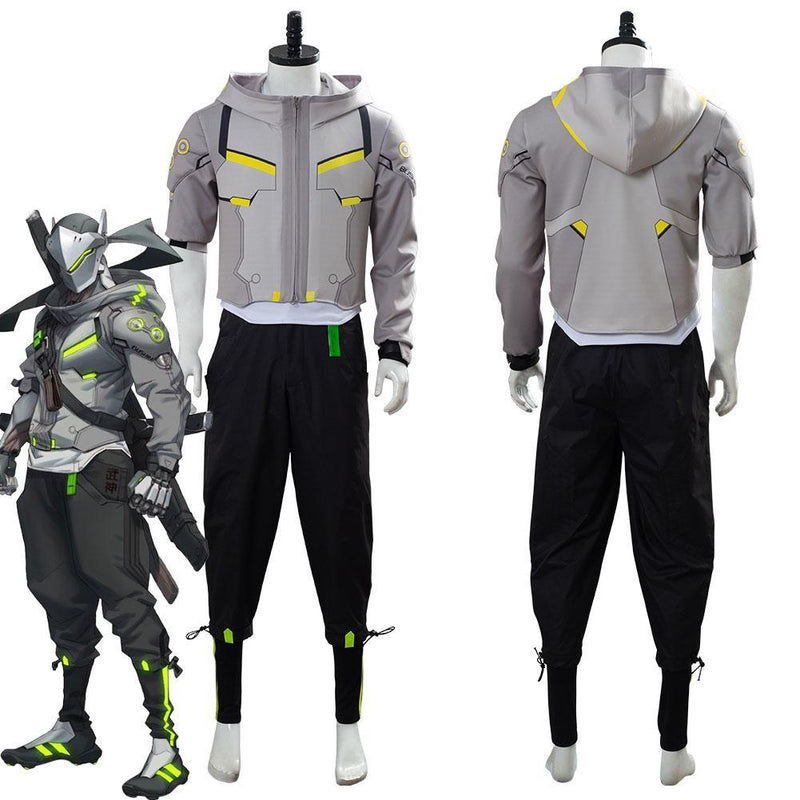 Overwatch 2 Shimada Genji Uniform Cosplay Costume - CrazeCosplay