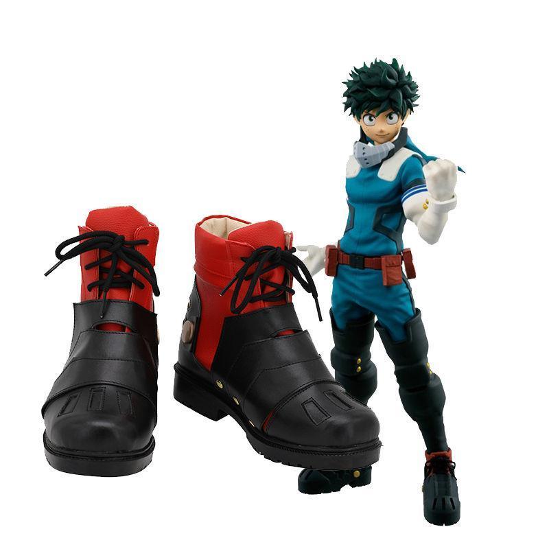 my hero academia midoriya izuku boots cosplay shoes - CrazeCosplay