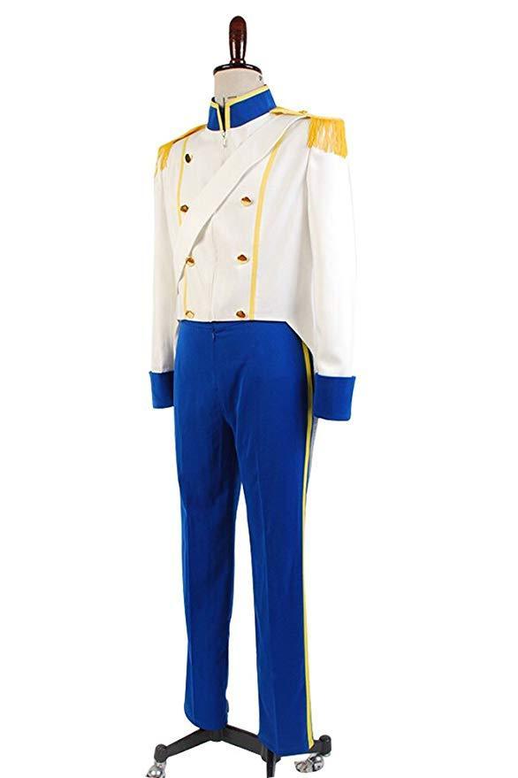 The Little Mermaid 1989 Prince Eric Uniform Cosplay Costume - CrazeCosplay