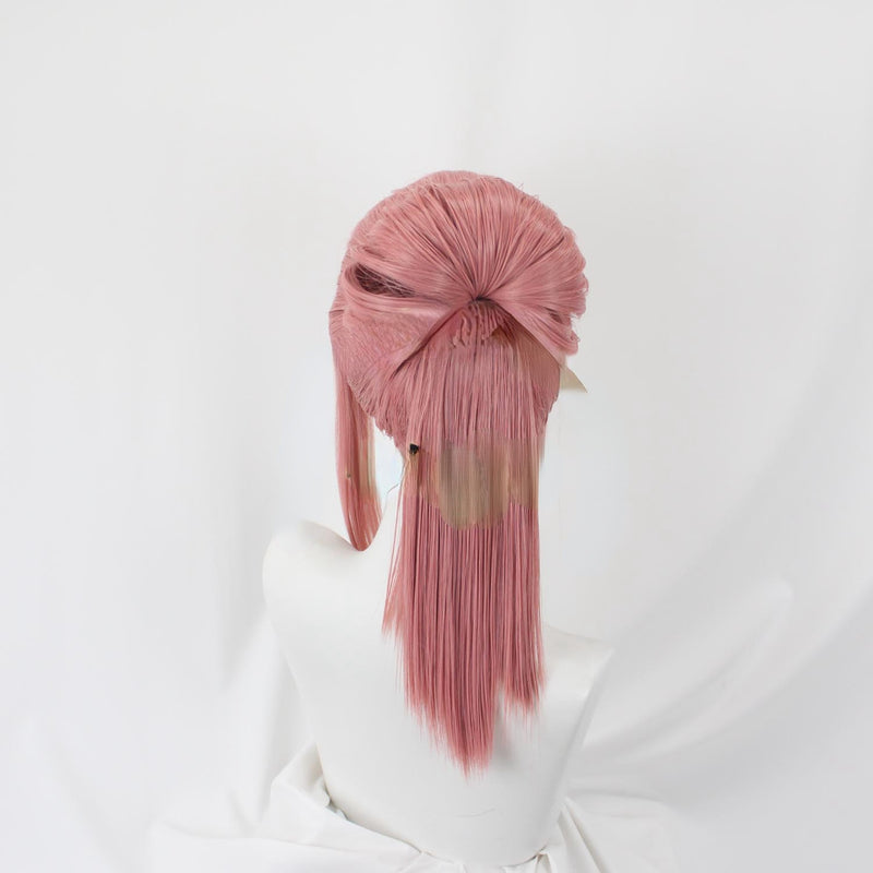 Fire Emblem Hilda Pink Bun Cosplay Wig