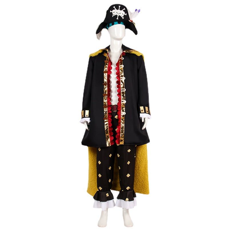 One Piece Blackbeard Marshall·D·Teach Cosplay Costume - CrazeCosplay