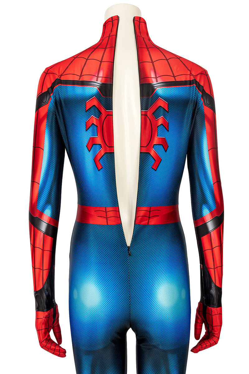 The Amazing Spiderman Far From Home Spider-Man Peter·Parker costume outfit Jumpsuit Bodysuit - CrazeCosplay