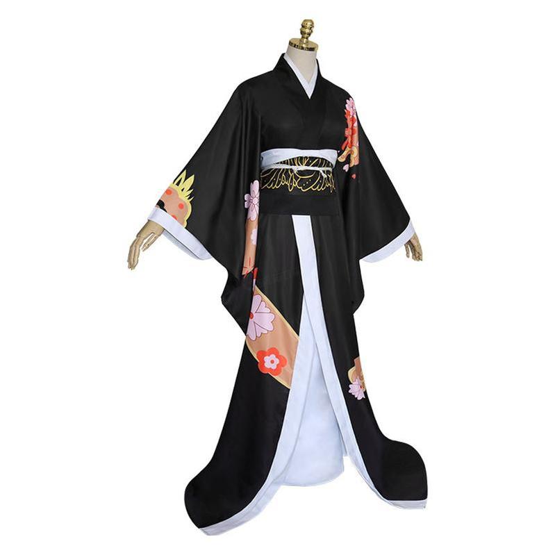 Kibutsuji Muzan Costume Demon Slayer Kimetsu No Yaiba Female Form Outfit Cosplay Costume - CrazeCosplay
