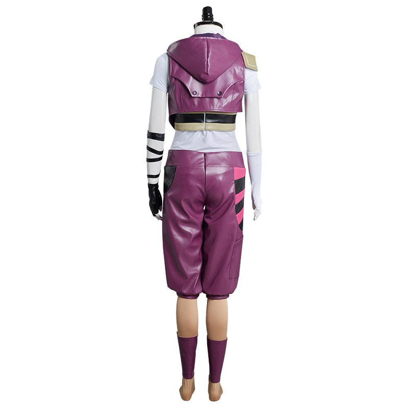 Arcane League of Legends LOL Vi Outfits Halloween Cosplay Costume
