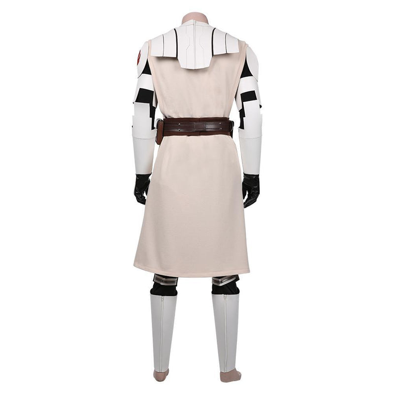 Star Wars The Clone Wars Obi Wan Kenobi Coat Uniform Outfits Halloween Carnival Suit Cosplay Costume - CrazeCosplay