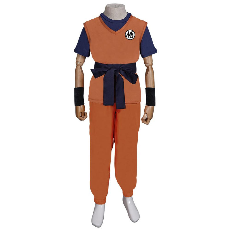 Dragon Ball Son Goku Kids Children Outfits Halloween Carnival Suit Cosplay Costume - CrazeCosplay