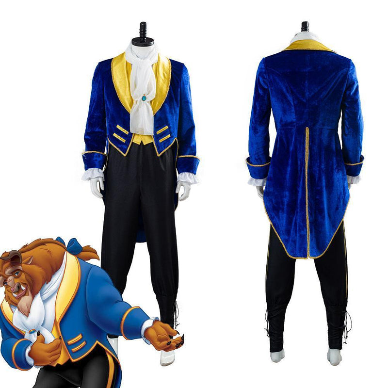 Prince Beast Costume Beauty And The Beast Halloween Carnival Costume Cosplay Costume For Adult - CrazeCosplay