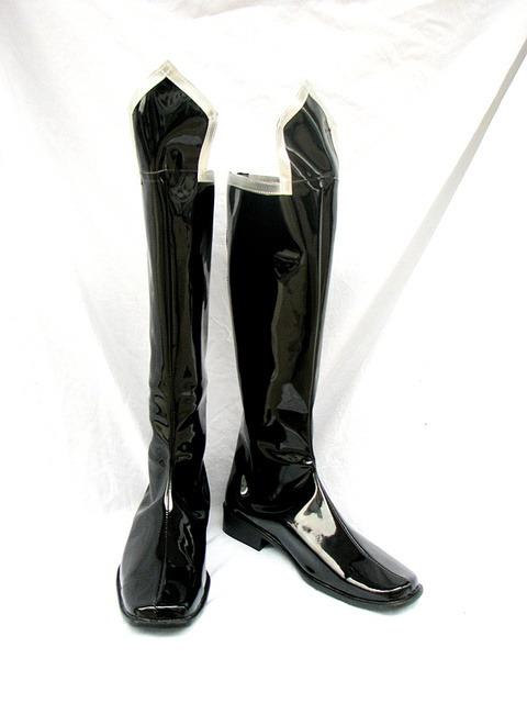 Trinity Blood Black Cosplay Boots Shoes - CrazeCosplay