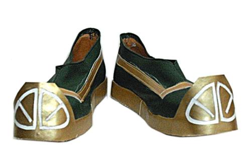 Dynasty Warriors Yunchang Guan Yu Cosplay Shoes - CrazeCosplay