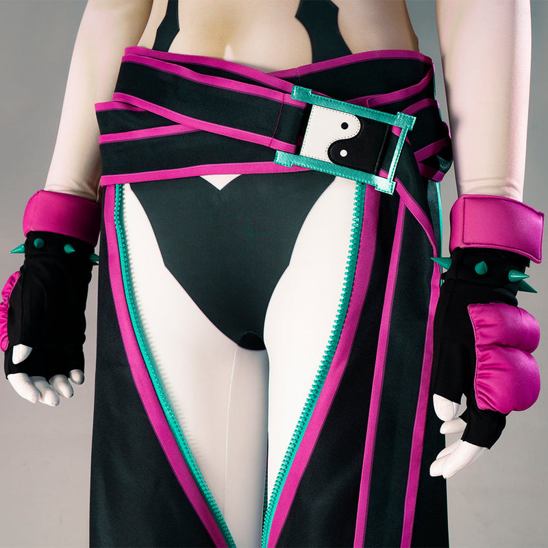 Street Fighter 6 Juri Outfit Cosplay Costume