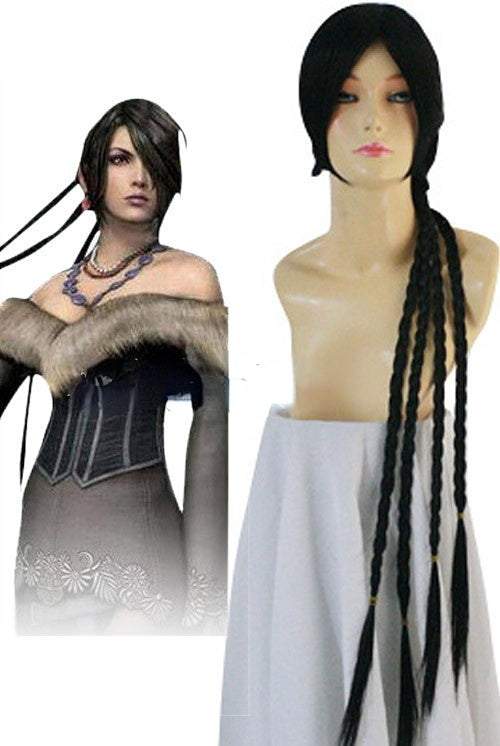 FF10 Final Fantasy X 10 Lulu Cosplay Wig