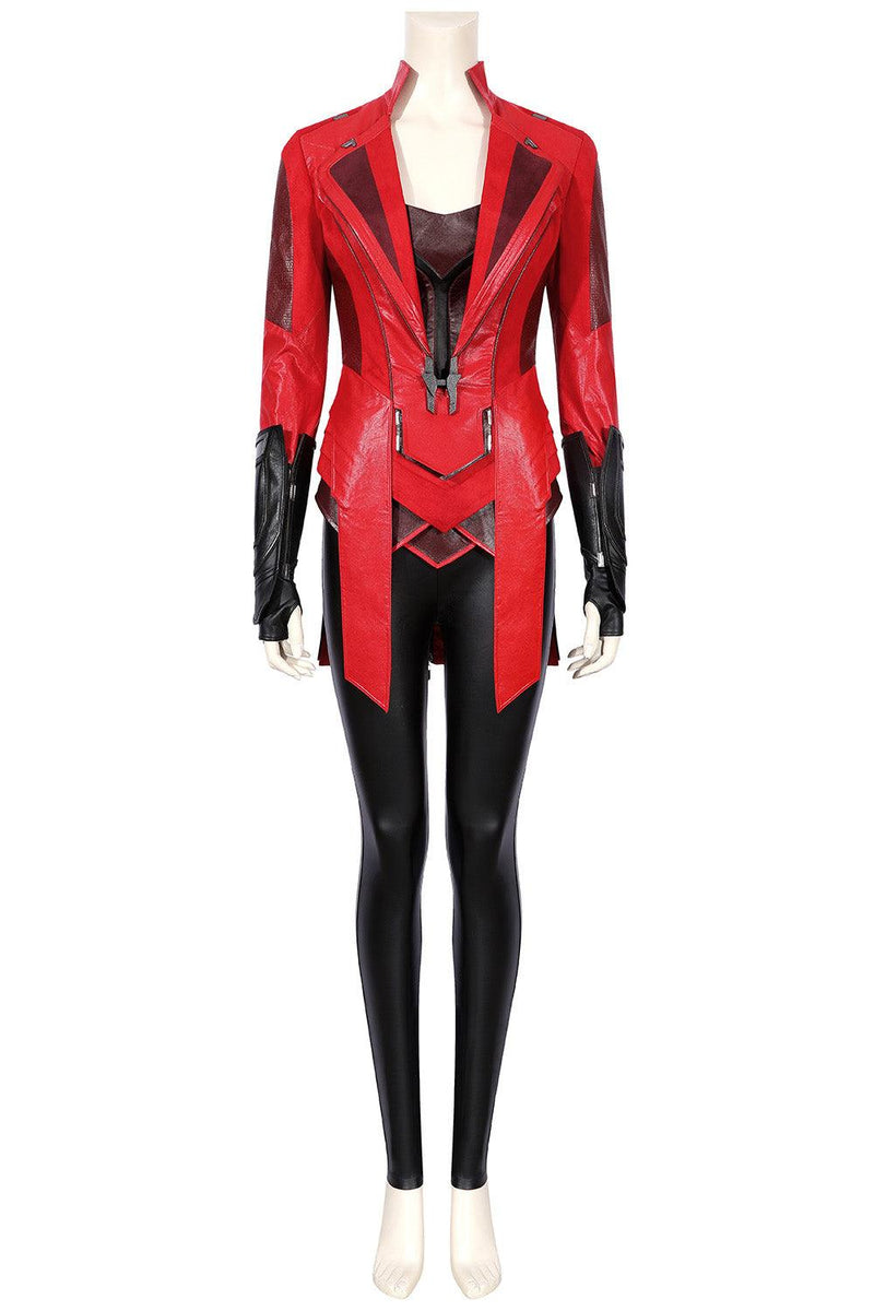 Marvel Captain America Civil War Scarlet Witch Wanda Cosplay Costume - CrazeCosplay