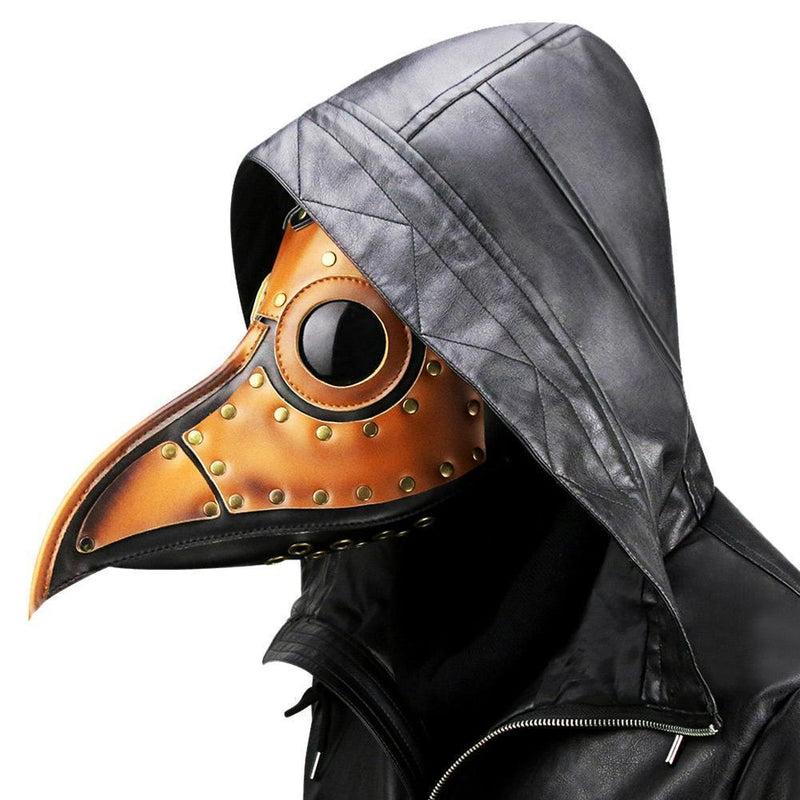 Plague Doctor Mask Long Nose Bird Steampunk Beak Mask Cosplay Props - CrazeCosplay