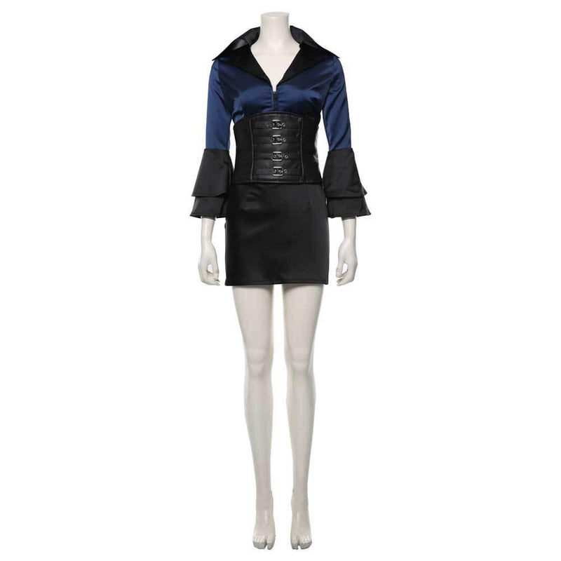 The Addams Family Morticia Uniform Cosplay Costume - CrazeCosplay