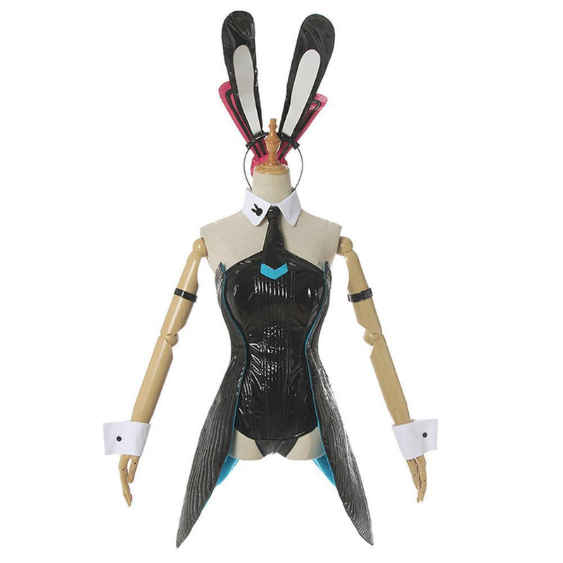 Vocaloid Miku Bunny Girl Cosplay bunny girl senpai Sexy Jumpsuit V Hatsune Women Black Rompers Suit Costume costume corset - CrazeCosplay