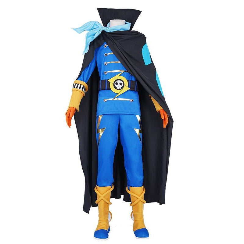 One Piece Vinsmokefamily Combat Suit Vinsmoke Niji Halloween Carnival Outfit Cosplay Costume - CrazeCosplay