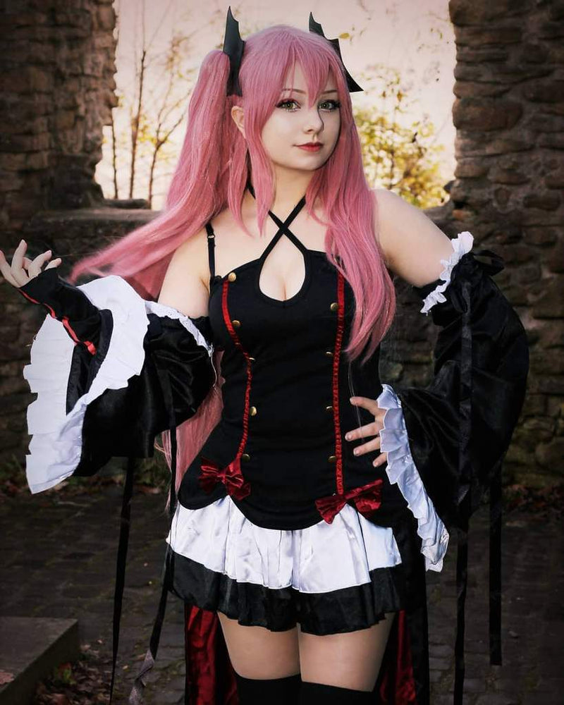 Seraph Of The End Vampires Krul Tepes Uniform Cosplay Costume - CrazeCosplay