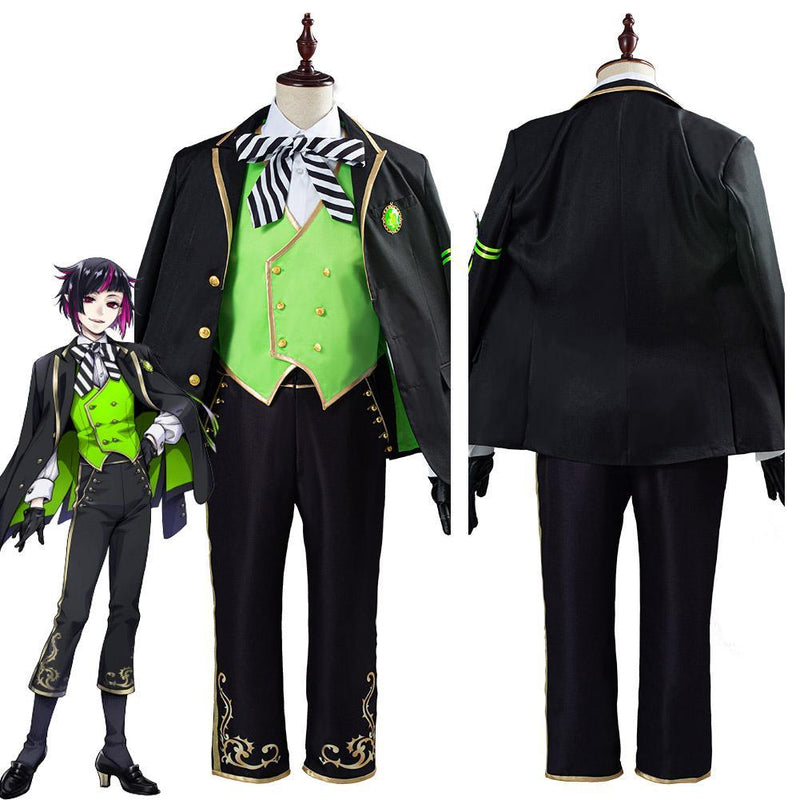 Twisted Wonderland Lilia Vanrouge Uniform Outfit Halloween Carnival Costume Cosplay Costume For Adult - CrazeCosplay