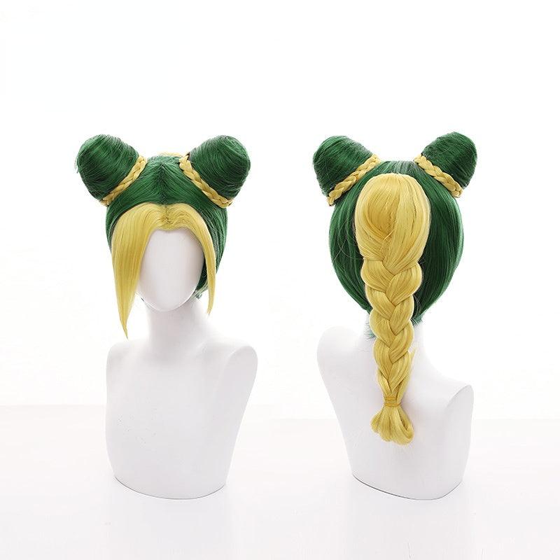 Jolyne Cujoh Green Cosplay Wig - CrazeCosplay