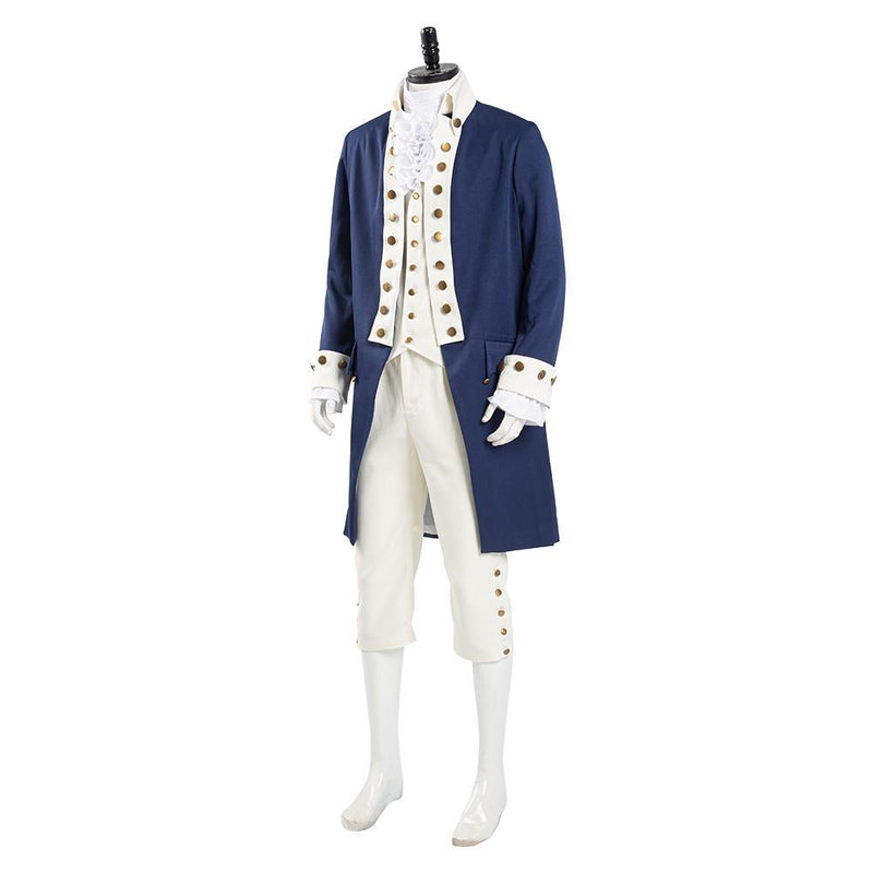 Musical Hamilton Alexander Hamilton Men Uniform Outfits Halloween Carnival Suit Cosplay Costume - CrazeCosplay