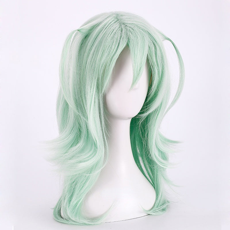 Fire Emblem Beleth Green Long Cosplay Wig