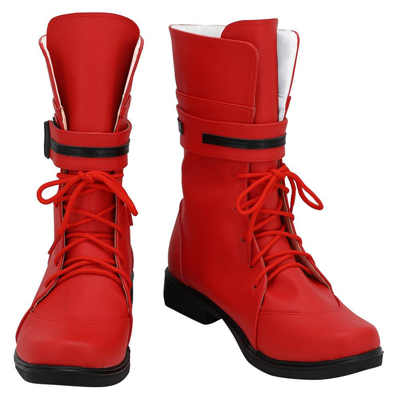 FF7 Final Fantasy Vii 7 Remake Cosplay Tifa Lockhart Boots Shoes Costume Prop Halloween Carnival Party Shoes - CrazeCosplay